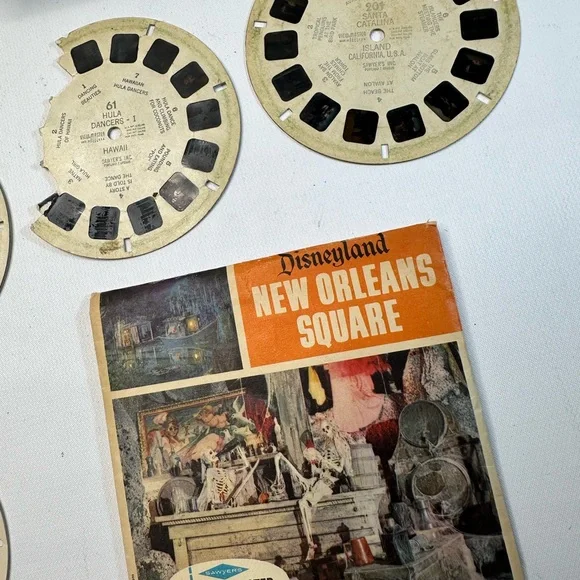 BUNDLE VTG View Master Slides and Memorabilia, 11 Items Disney Nature Culture - Picture 4 of 7